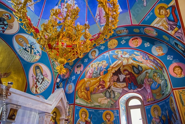 Obraz Ceiling of typical Christian Orthodox church