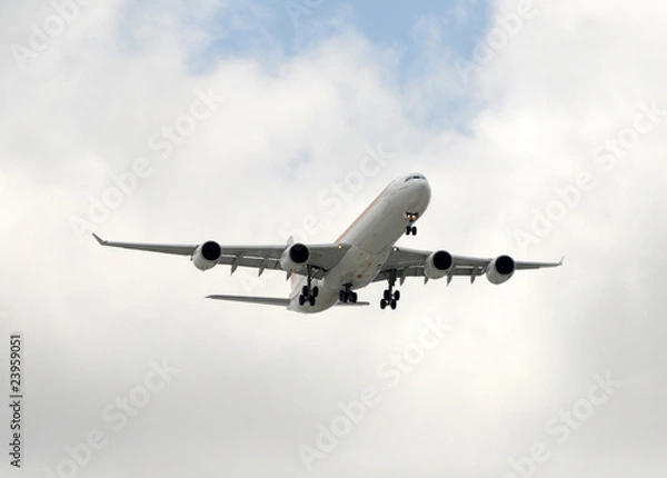 Fototapeta Passenger jet