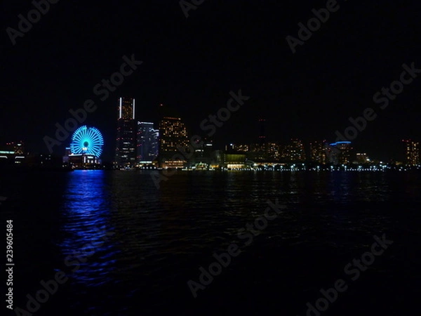 Fototapeta night view