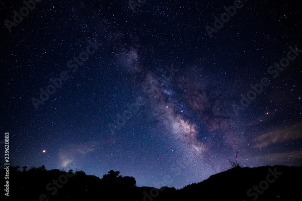 Fototapeta 夏の天の川