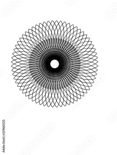 Obraz Round Geometric Pattern