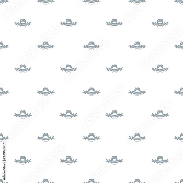 Fototapeta Game pattern vector seamless repeat for any web design