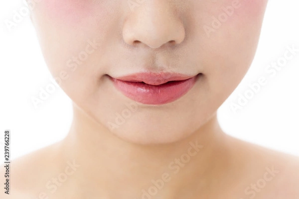 Fototapeta 唇クローズアップ