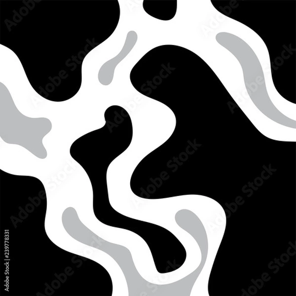 Fototapeta An abstract camouflage background.   Fashionable texture.
