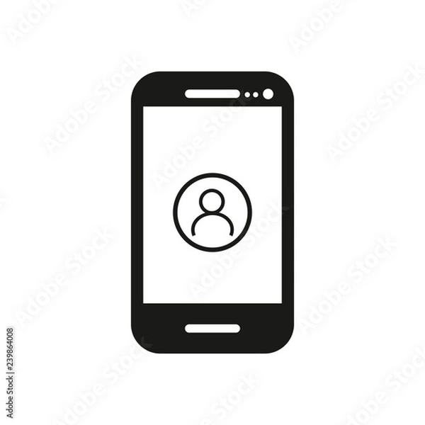 Obraz phone icon symbol