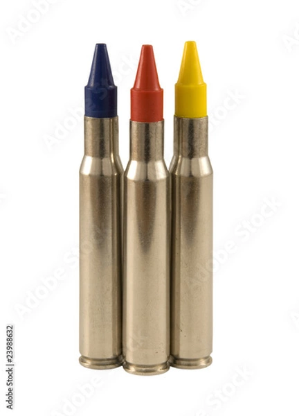Obraz bullet crayons
