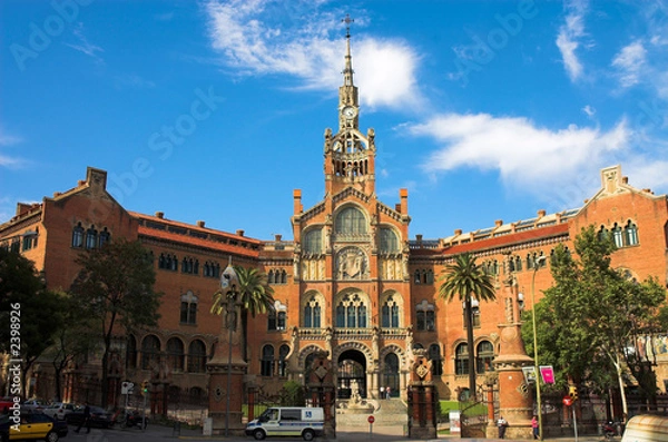 Obraz hospital sant pau in barcelona