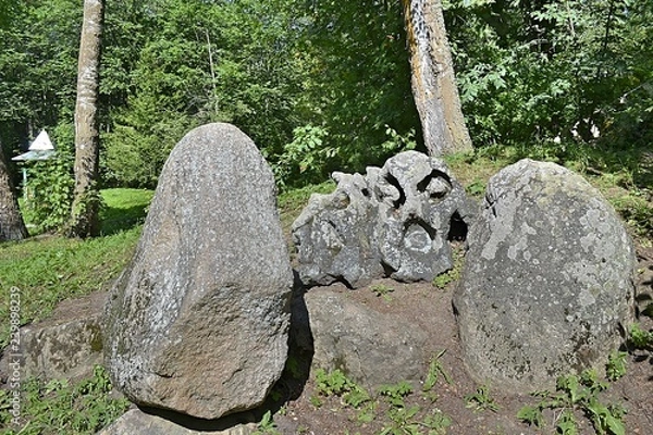 Obraz stone sculpture