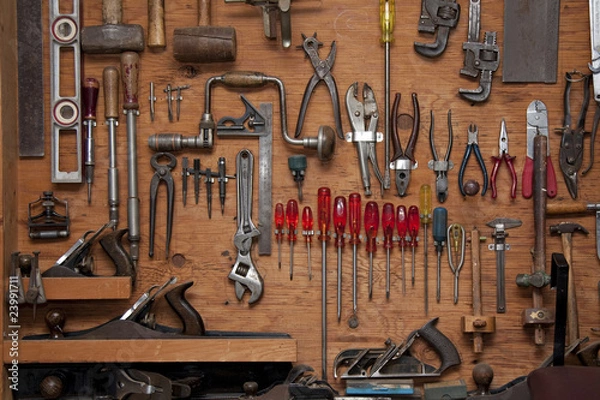 Obraz assortment of tools