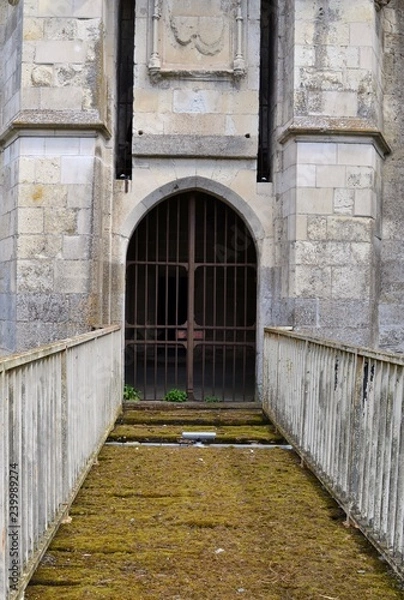 Fototapeta porte de chateau