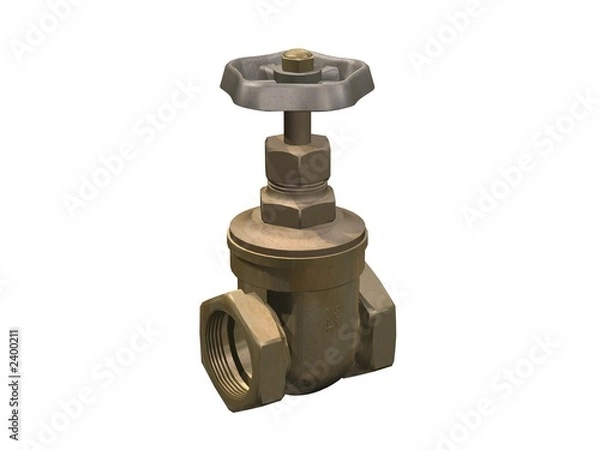 Obraz vanne robinet stop cock