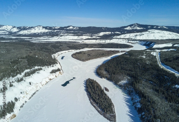 Obraz Frozen Five Finger Rapids.