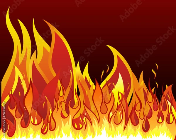 Obraz fire background