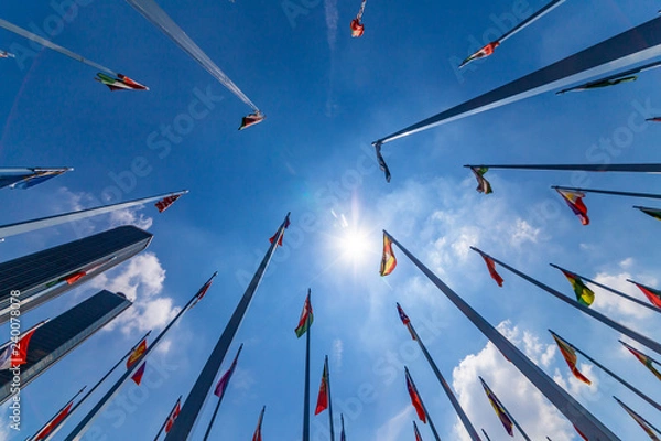 Fototapeta  flags of the world