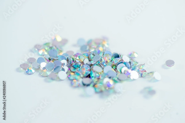 Fototapeta different things for manicure on a table