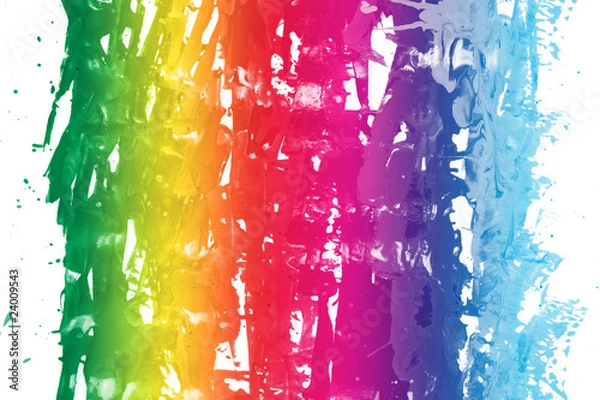 Obraz paint texture colorful