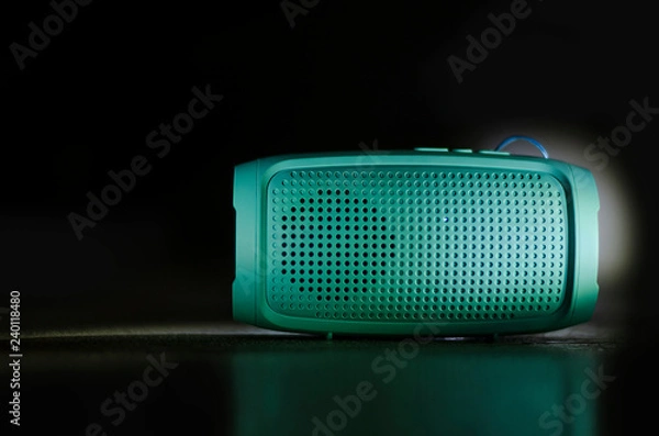 Obraz portable blue tooth speaker