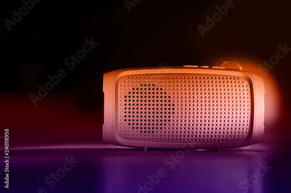 Obraz portable bluetooth speaker 