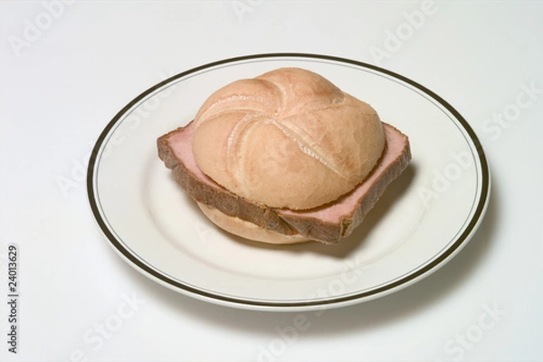 Obraz Leberkäsesemmel