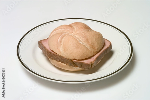 Obraz Leberkäsesemmel