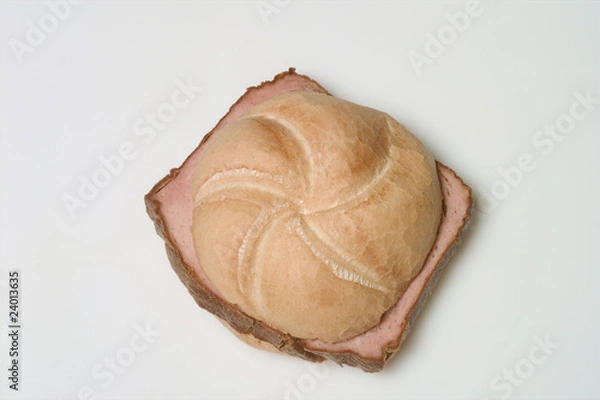 Obraz Leberkäsesemmel