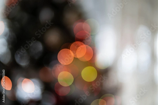 Fototapeta Christmas Tree Unfocused