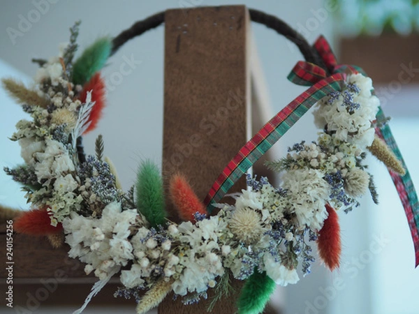 Obraz floral wreath