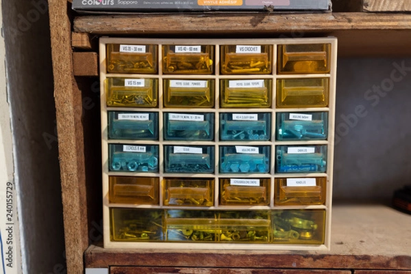 Obraz Old Toolshed details