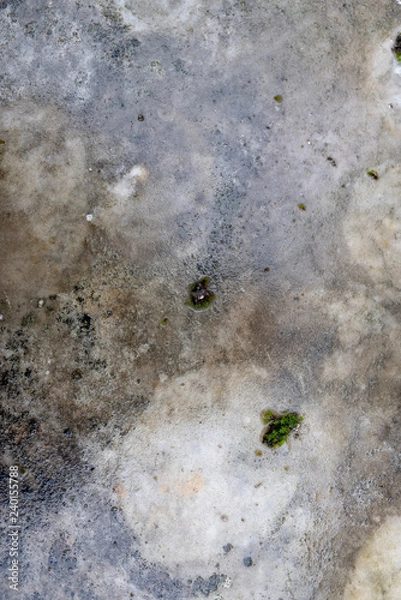 Obraz wet and moldy Granite table texture
