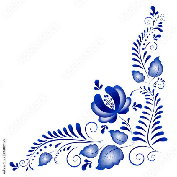 Fototapeta Russian ornaments