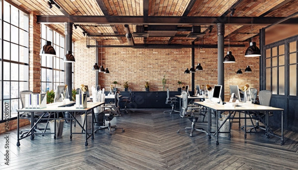 Obraz Współczesne wnętrze biurowe