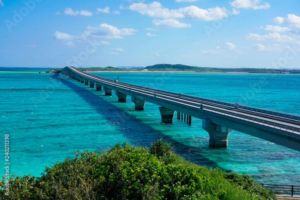 Obraz 宮古島　池間大橋