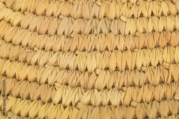 Fototapeta abstract texture of sisal