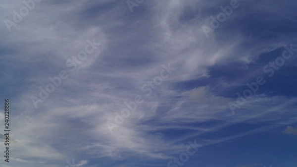 Obraz blue sky with clouds