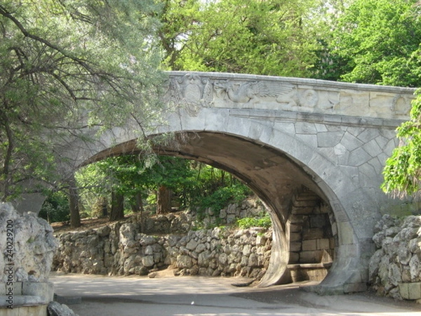 Obraz old stone bridge in Sevastopol