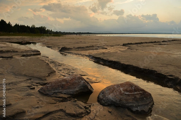 Obraz sunset on the beach