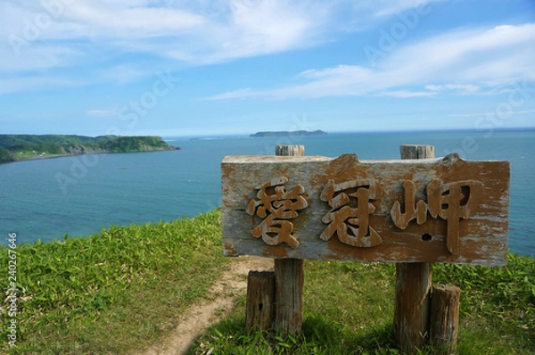 Obraz 北海道・愛冠岬