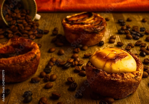 Obraz pastel dulce cafe