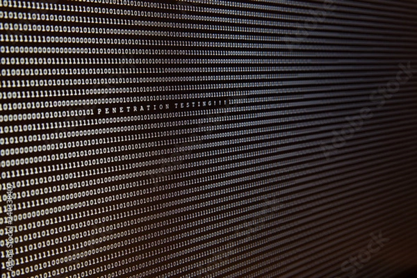 Fototapeta Concept on Penetration testing