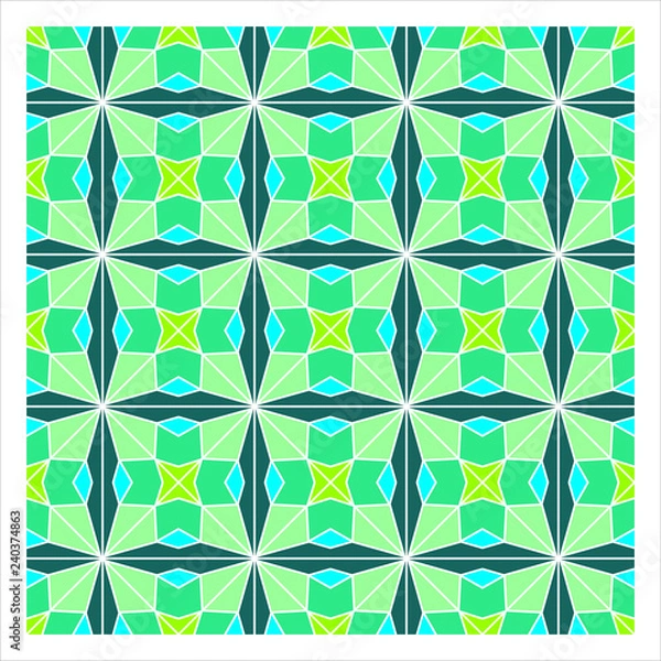 Obraz seamless geometric pattern