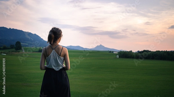 Fototapeta Abendsonne