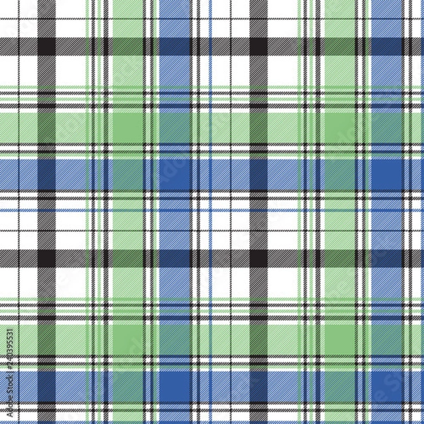 Fototapeta Diagonal check plaid texture seamless pattern