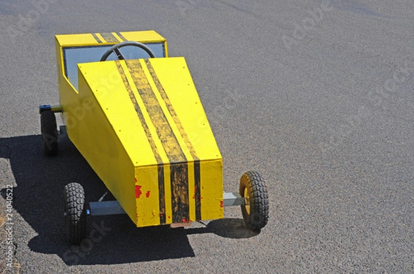 Obraz Soapbox Derby Cart Racer