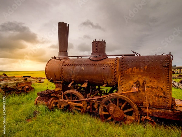 Obraz Trains to Nowhere Nome AK