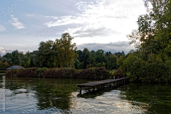 Obraz Chiemsee im Herrbst