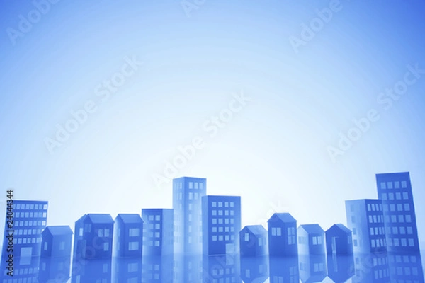 Fototapeta ペーパークラフトの家