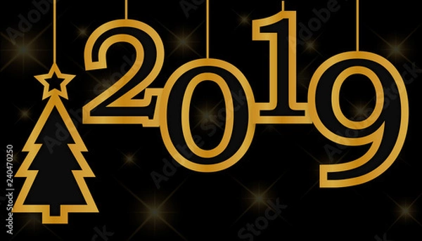 Fototapeta надпись 2019