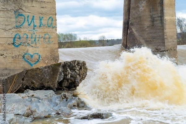 Obraz water and rocks