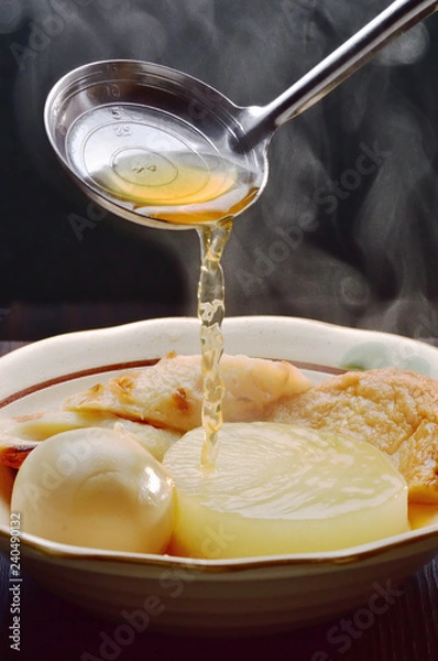 Obraz 冬の定番　おでん