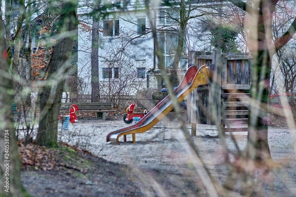 Obraz Playground in Winter